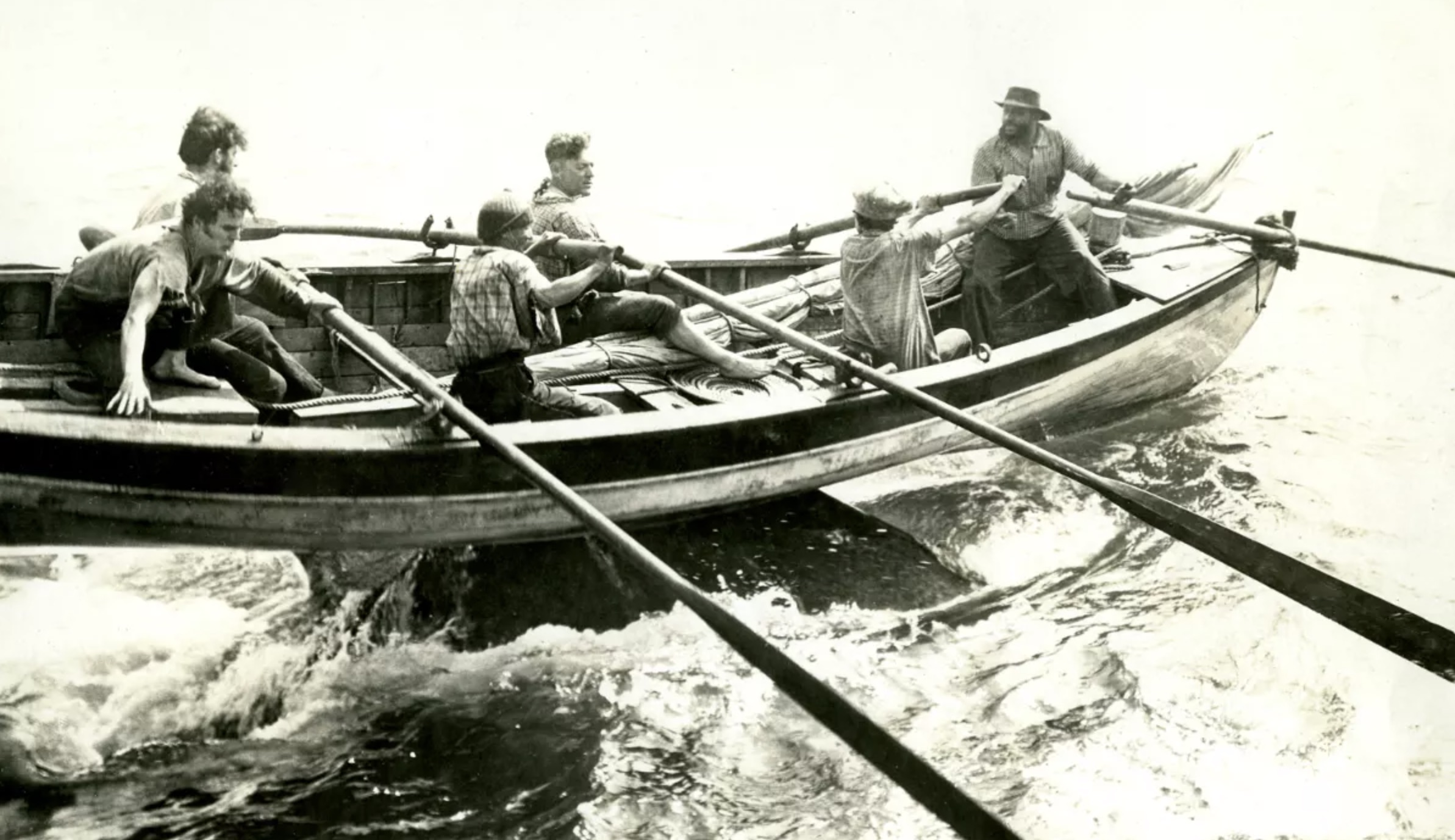 19th century whale boat